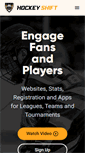 Mobile Screenshot of hockeyshift.com